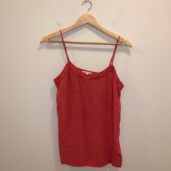 Madewell Red / Orange Tank top size 0 - Picture 3 of 8